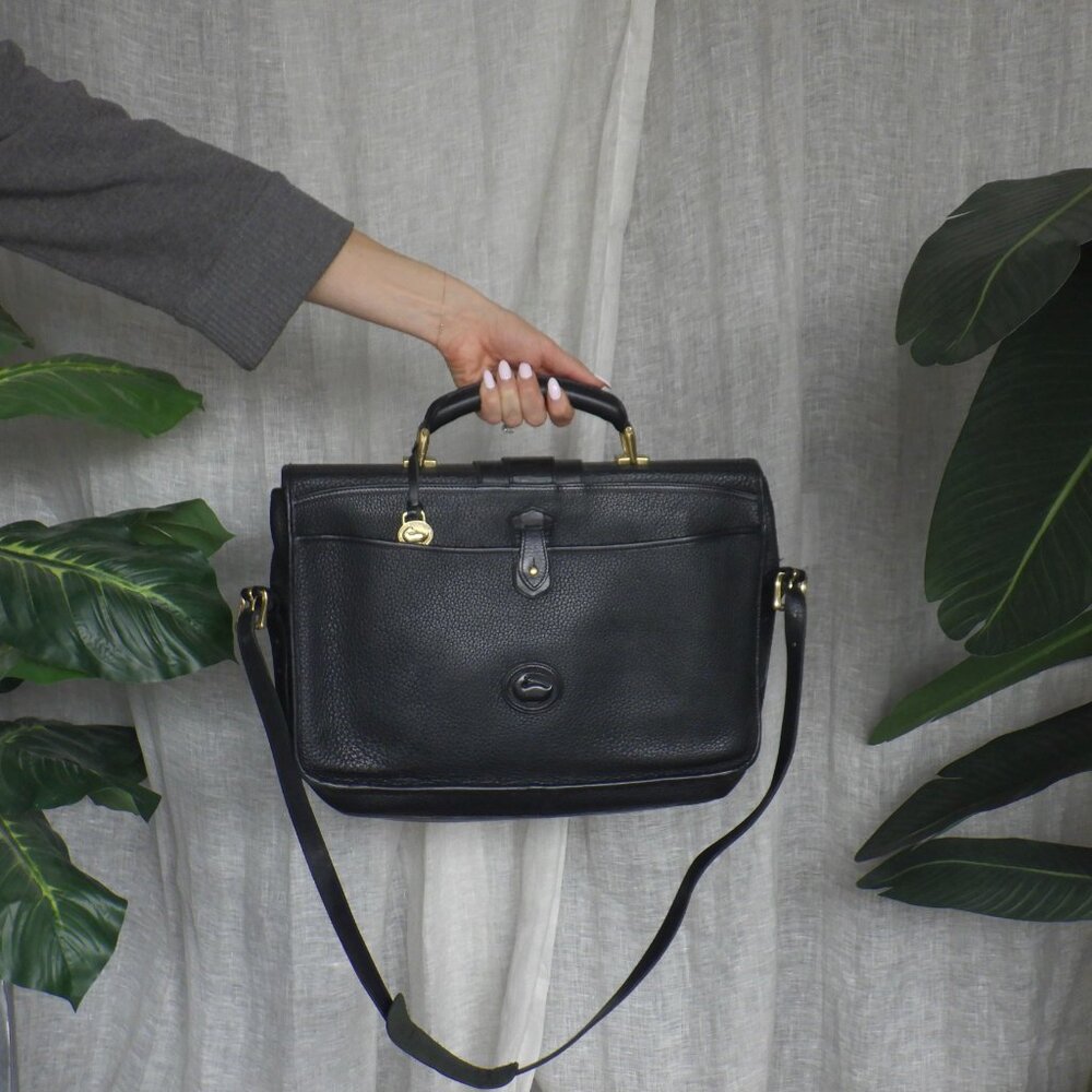 Vintage Dooney & Bourke Messenger Bag - Picture 2 of 4